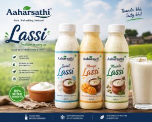Aaharsathi Lassi – Fresh, Creamy & Refreshing Traditional Yogurt Drink