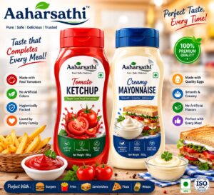 Aaharsathi Mayonnaise Sachet – Creamy, Smooth & Delicious Single-Serve Mayonnaise